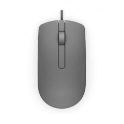 Dell MS116 myš, Drátová USB, Optická, 1000 dpi, Šedá ( 570-AAIT )