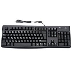 Logitech klávesnice K120 Drátová USB CZ Černá