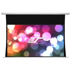 ELITE SCREENS plátno elektrické motorové 135" (343 cm) 16:9 168,1 x 299 cm hliníkový case bílý 24" drop Fiber Glass