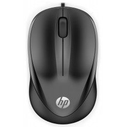 HP Wired 1000 myš, Drátová USB, Optická, 1200 dpi, Černá ( 4QM14AA#ABB )