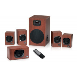 GENIUS repro SW-HF 5.1 4600 Ver. II 5.1 120W Dřevěné Dálkový ovladač