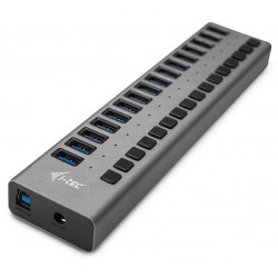 i-tec USB 3.0 nabíjecí HUB 16 Port + napájecí adaptér 90 W