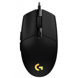 Logitech G203 Gen2 myš, Drátová USB, Optická, 8000 dpi, Černá ( 910-005796 )