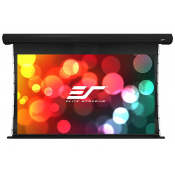 ELITE SCREENS plátno elektrické motorové 135" (343 cm) 16:9 168,1 x 299 cm hliníkový case černý 6" drop Fiber Glass