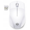 HP 220 myš, Bezdrátová USB, Optická, 1600 dpi, Bílá ( 7KX12AA#ABB )