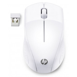 HP 220 myš, Bezdrátová USB, Optická, 1600 dpi, Bílá ( 7KX12AA#ABB )