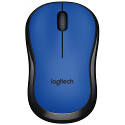 Logitech M220 myš, Bezdrátová USB, Optická, 1000 dpi, Modrá ( 910-004879 )