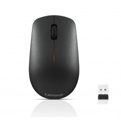 Lenovo 400 myš, Bezdrátová USB, Optická, 1200 dpi, Černá ( GY50R91293 )