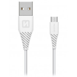 Swissten Datový Kabel Usb Micro Usb 1,5 M Bílý (6,5Mm)