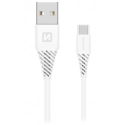 Swissten Datový Kabel Usb Usb-C Bílý 1,5 M (9Mm)