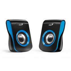 GENIUS repro SP-Q180 Blue 2.0 6W USB napájení 3,5" jack černomodré