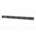 APC Basic Rack PDU Zero U - Pásek na rozvod silnoproudu (k montáži na regál) - AC 120 208 230 V - vstup: IEC 60320 C20 - výstupní konektory: 15 (IEC 60320 C13) - 0U - 2.5 m kabel - černá - pro P N: AR3106SP, SMX1000C, SMX1500RM2UC, SMX1500RM2UCNC, SMX750C, SMX750CNC, SRT5KRMXLW-TW