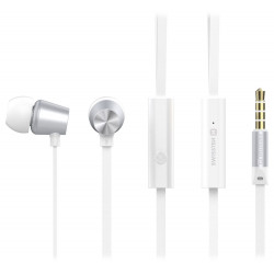 Swissten Sluchátka Earbuds Dynamic Ys500 Stříbrno Bílé