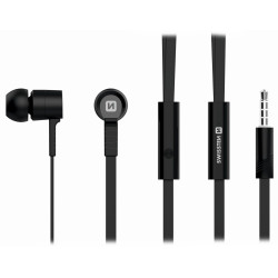 Swissten Sluchátka Earbuds Rainbow Ys-D2 Černé