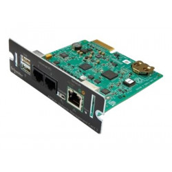 APC Network Management Card 3 with PowerChute Network Shutdown & Environmental Monitoring - Adaptér pro vzdálené řízení - GigE - 1000Base-T - pro P N: SMTL2200RM2UC, SMTL2200RM2UCNC, SMTL3000RM2UC, SMTL3000RM2UCNC, SMX1500RM2UCNC