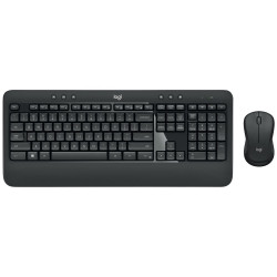 Logitech set MK540 ADVANCED, Bezdrátová klávesnice + myš 2.4GHz USB přijímač CZ SK černý