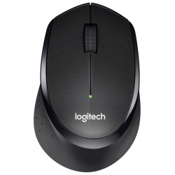 Logitech B330 myš, Bezdrátová USB, Optická, 1000 dpi, Černá ( 910-004913 )