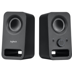 Logitech repro Z150 Multimedia Speakers 2.0 3W 3.5mm jack Midnight black-černý