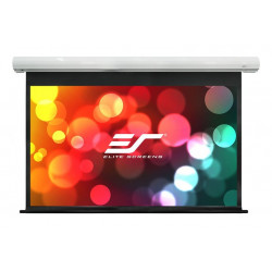 ELITE SCREENS plátno elektrické motorové 100" (254 cm) 4:3 152,4 x 203,2 cm case bílý 10" drop Fiber Glass