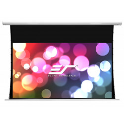 ELITE SCREENS plátno elektrické motorové 84" (213,4 cm) 16:9 104,6 x 185,9 cm hliníkový case bílý 24" drop Fiber Glass