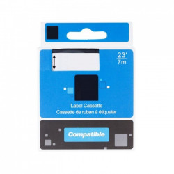 PRINTLINE kompatibilní páska s DYMO, 45016 S0720560, 12mm,7m, černý tisk modrý podklad, D1
