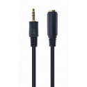 Gembird prodlužovací kabel 3,5 mm stereo audio M F, 5 m