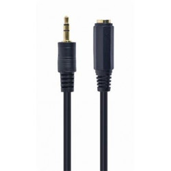 Gembird prodlužovací kabel 3,5 mm stereo audio M F, 5 m