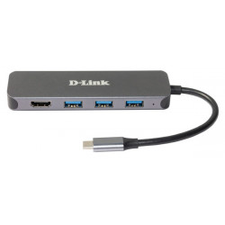 D-Link 5-in-1 USB-C Hub with HDMI Power Delivery