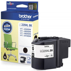 BROTHER inkoustová náplň LC-229XLBK Černá 2400 stran - pouze MFC-J5xxxDW
