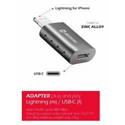 SWISSTEN ADAPTER LIGHTNING(M) USB-C(F)