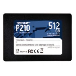 PATRIOT P210 - SSD 512GB Interní 2.5 " - SATA III/600 (P210S512G25)