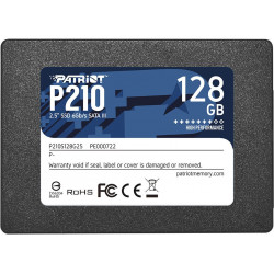 PATRIOT P210 - SSD 128GB Interní 2.5 " - SATA III/600 (P210S128G25)