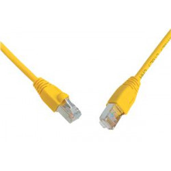 SOLARIX patch kabel CAT6 SFTP PVC 5m žlutý
