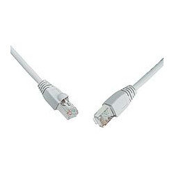 SOLARIX patch kabel CAT5E UTP PVC 3m šedý snag-proof