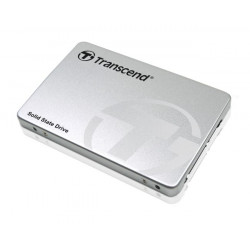 TRANSCEND SSD220S 120GB SSD disk 2.5'' SATA III 6Gb s, TLC, Aluminium casing, 500MB s R, 300MB s W, stříbrný