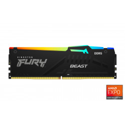 Kingston FURY Beast EXPO DDR5 16GB 5200MHz CL36 1x16GB RGB Black