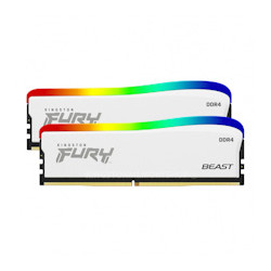 Kingston FURY Beast White 16GB DDR4 3600 MHz CL17 2x8GB (KF436C17BWAK2/16)
