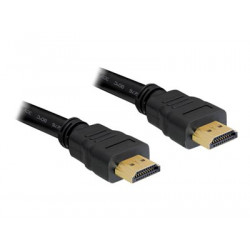 Delock High Speed HDMI with Ethernet - Kabel HDMI s ethernetem - HDMI s piny (male) do HDMI s piny (male) - 20 m - černá