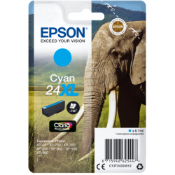 Epson Singlepack Cyan 24XL Claria Photo HD Ink