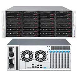 SUPERMICRO 4U chassis 24x 3,5 SAS SATA (8x nvme,singel expander)+2x2,5" volitelný ,2x1200W (80PLUS Titanium)