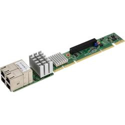 Supermicro 1U Ultra Riser with 4 10GBase-T Ports PCI-E X8 3.0