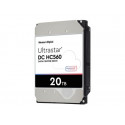 WD Ultrastar DC HC560 - Pevný disk - šifrovaný - 20 TB - interní - 3.5" - SATA 6Gb s - 7200 ot min. - vyrovnávací paměť: 512 MB - Self-Encrypting Drive (SED), TCG Enterprise