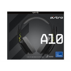 ASTRO Gaming A10 Gen 2 - Náhlavní souprava - plná velikost - kabelové - 3.5 mm jack - černá