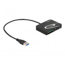 Delock - Čtečka karet (SD, microSD, XQD 2.0) - USB 3.2 Gen 1