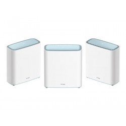 D-Link EAGLE PRO AI M32-3 - Systém WiFi (3 routery) - up to 740 sq.m - mesh - GigE - 802.11a b g n ac ax - Dual Band