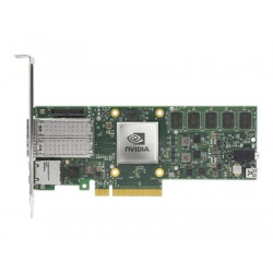 NVIDIA BlueField-2 SmartNIC P-Series DPU MBF2H332A-AECOT - Crypto enabled with Secure Boot - síťový adaptér - PCIe 4.0 x8 - 25 Gigabit SFP56 x 2