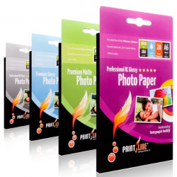 PRINTLINE Fotopapír A4 Premium glossy 230g m2, lesklý, 20-pack