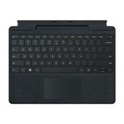 Microsoft Surface Pro Signature Keyboard - Klávesnice - s touchpad, akcelerometr, zásobník pro nabíjení a skladování Surface Slim Pen 2 - QWERTY - americká - černá - s Slim Pen 2 - pro Surface Pro 8, Pro X