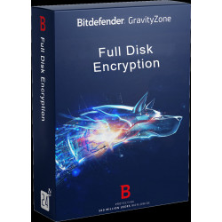 Bitdefender GravityZone Full Disk Encryption (addon), na 12 měsíců, pro 25-49 uživatelů