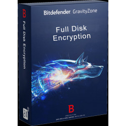 Bitdefender GravityZone Full Disk Encryption (addon) GOV, na 36 měsíců, pro 15-24 uživatelů